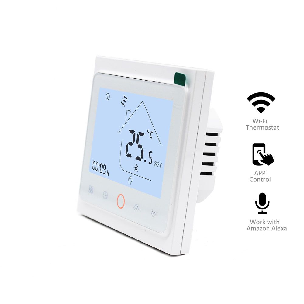 Wifi Touch Screen Hotel Thermostat With Remote Sensor