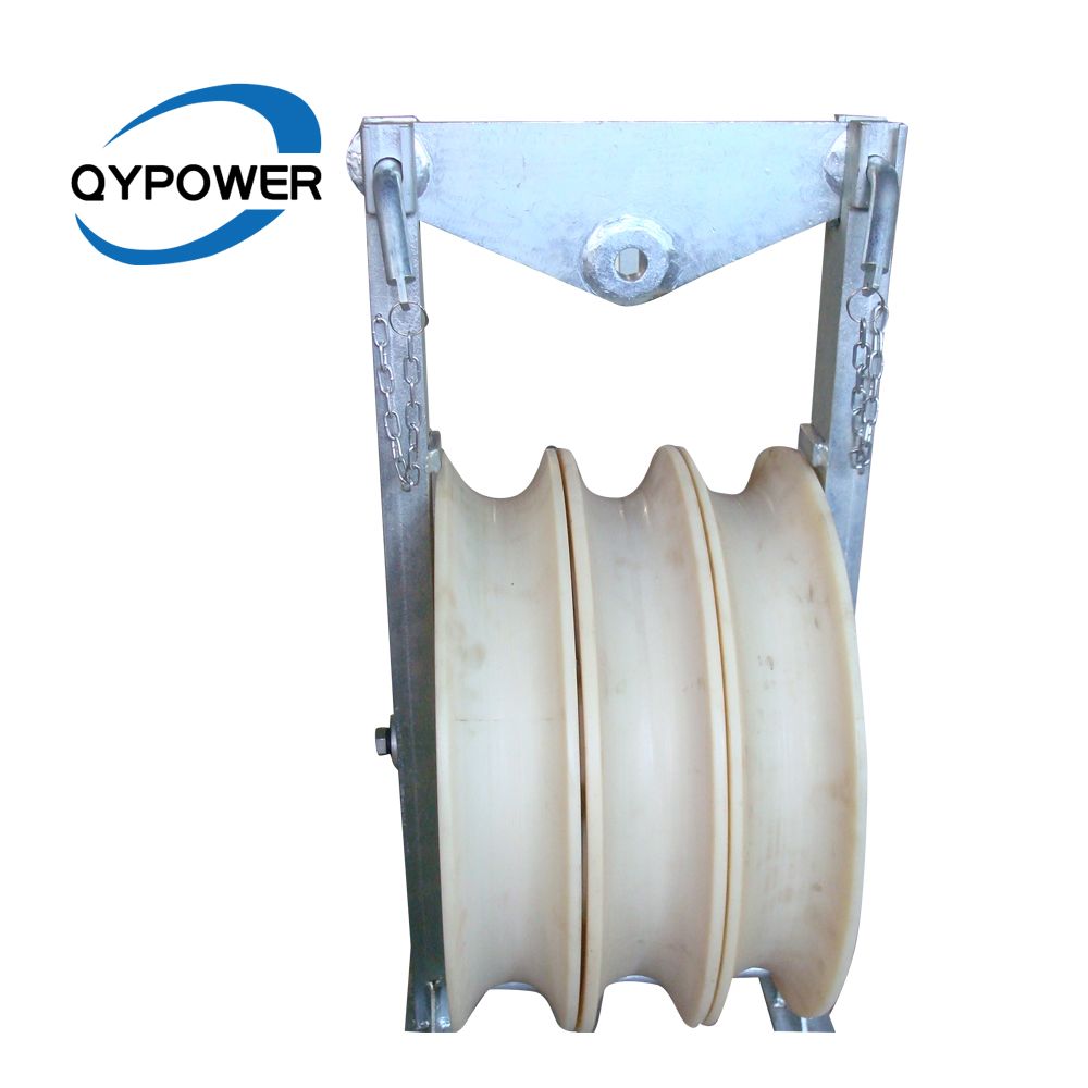 Electric Power Transmission Pulley Block