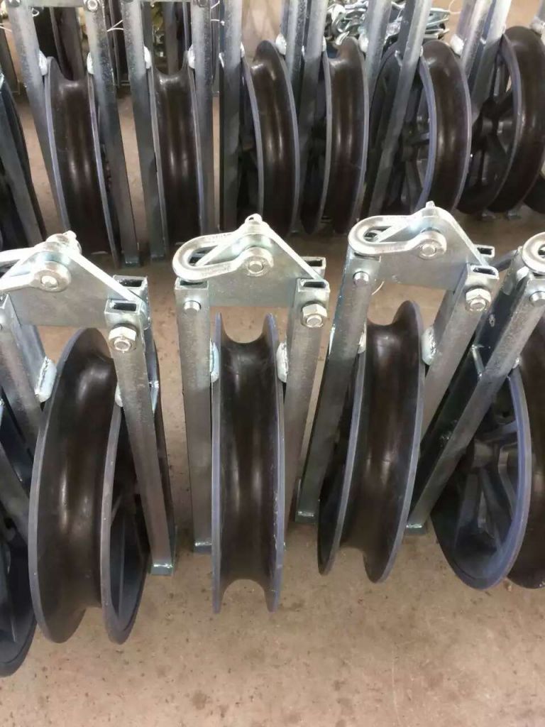 High speed Turning Stringing Cable pulley