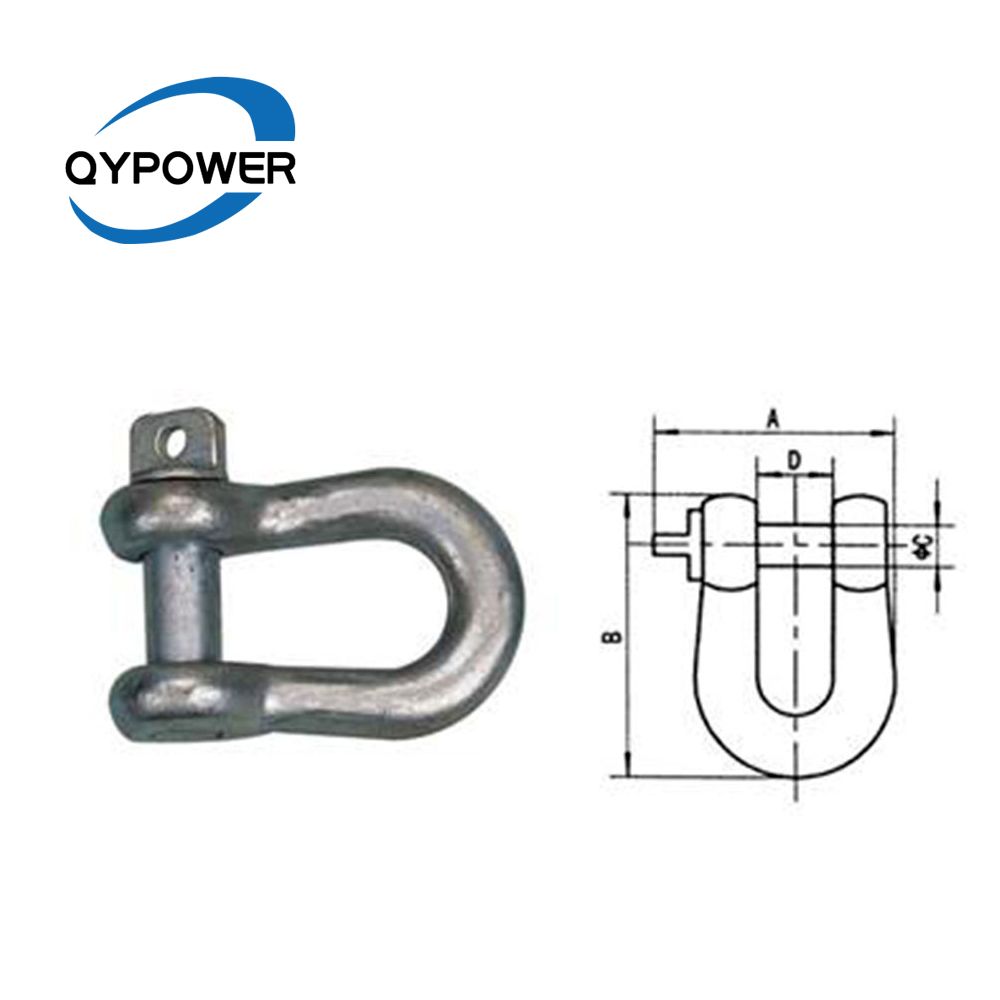 Steel Anchor Screw D Shackle