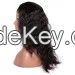Human Virgin Hair Natural Wave Glueless Full Lace Wigs