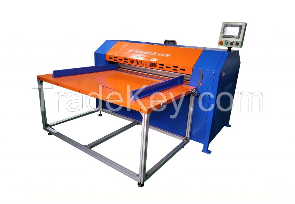 EPE / XPE foam length and breadth cutting machine