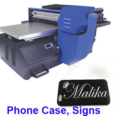 Uv Flatbed Inkjet Printer For Phone Case, Signs