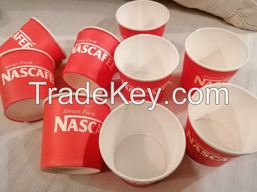 ONE TIME FOOD GRADE DISPOSABLE PAPER CUPS &amp; OTHER ITEMS