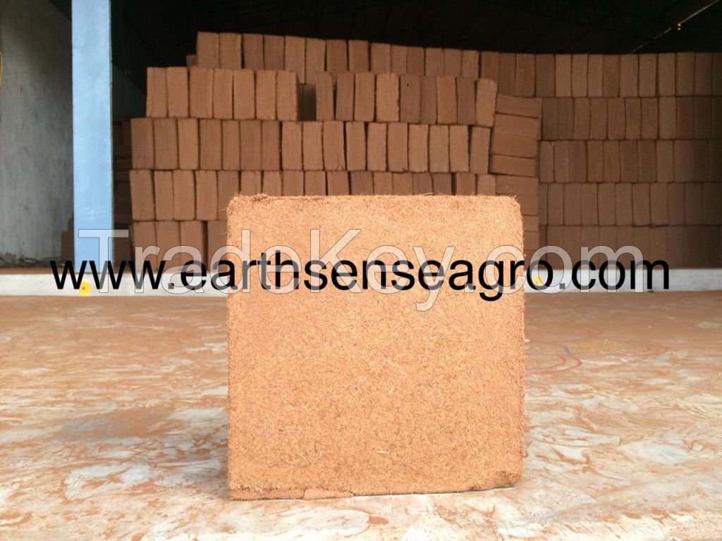 Unwashed Coir Coco Peat 5Kg Block Growing Medium