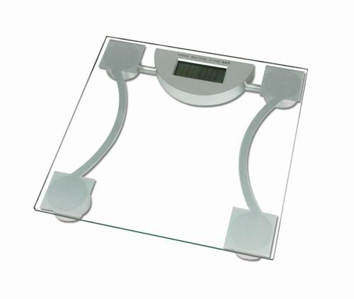 Glass electronic scale
