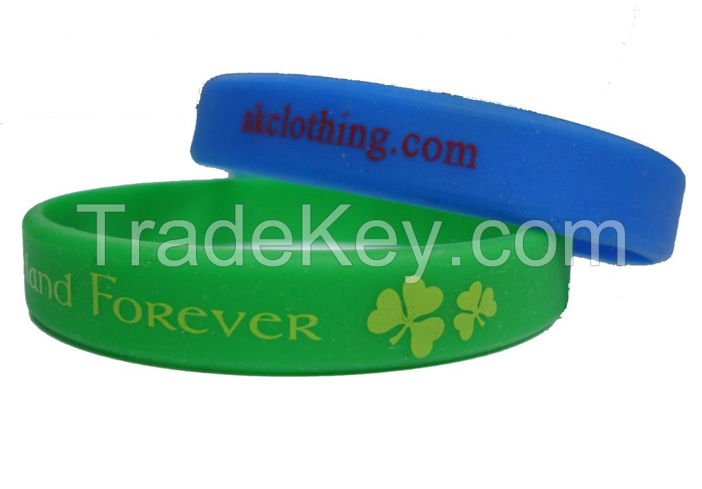 Silicone wristband