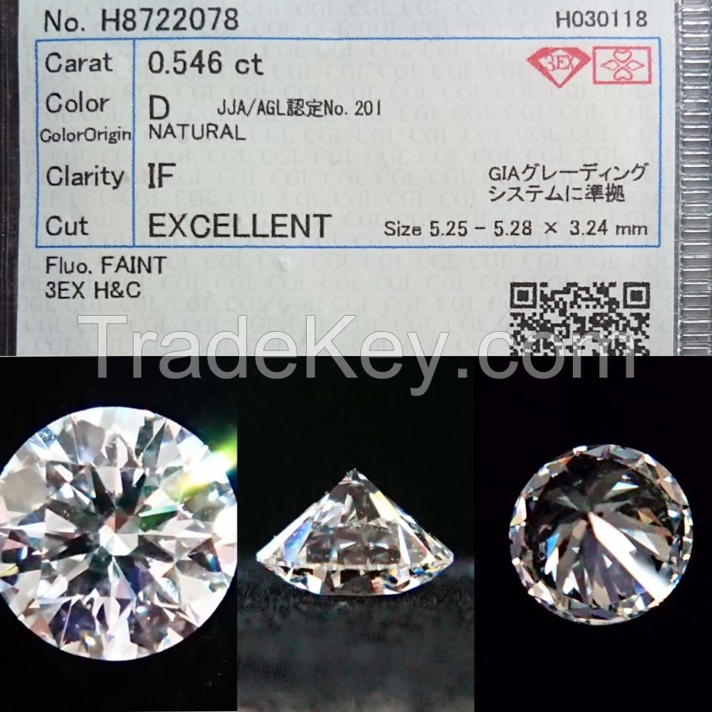 0.546ct Natural Diamond Loose