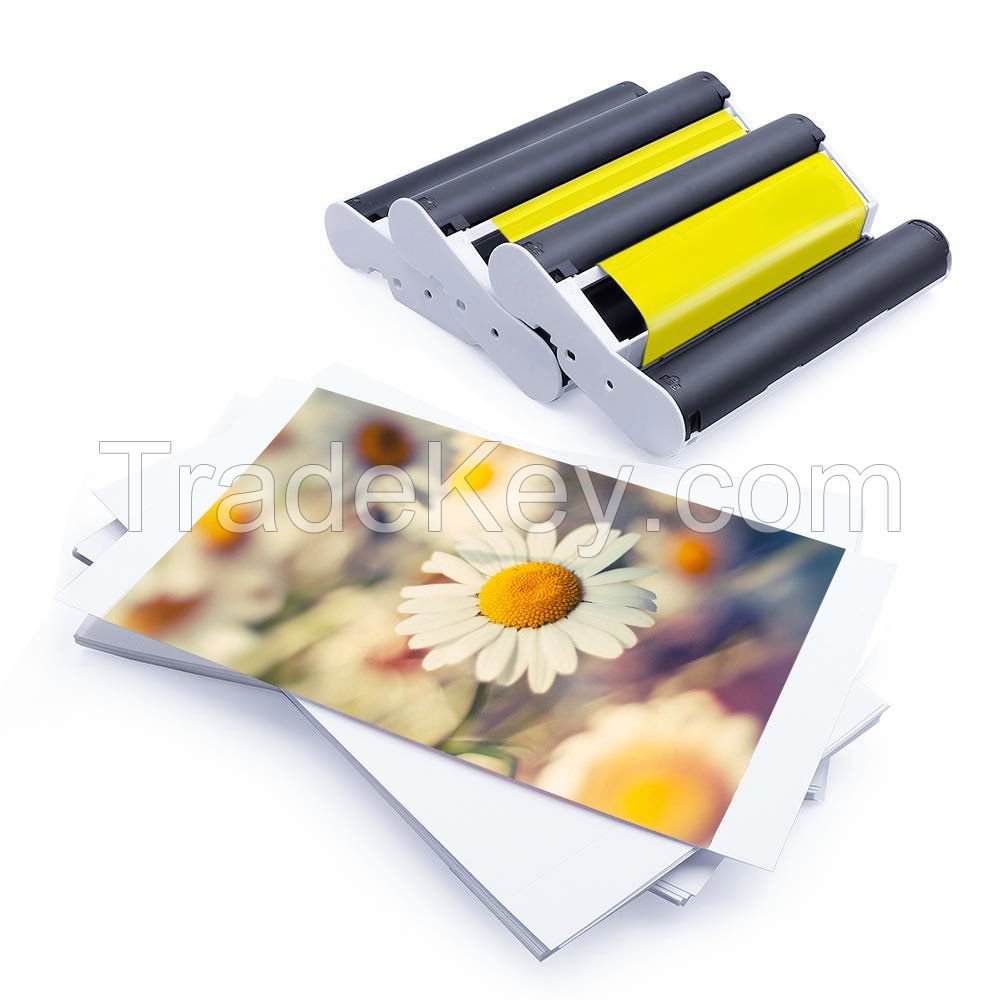 New Arrival Canon Selphy Puty 3 Ink 108 Card Broad Photo Paper Sheet Compatible Kp-108in