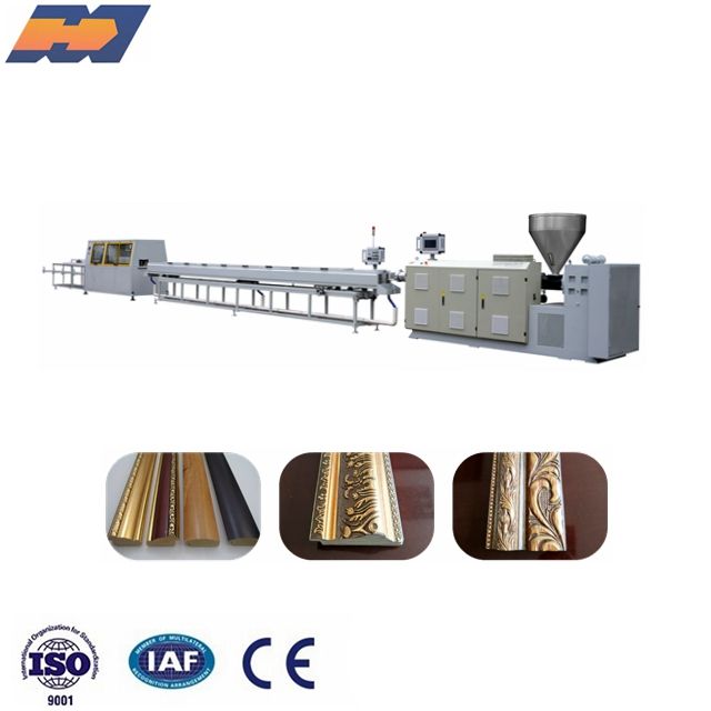 EPS GPPS HIPS PS Foam Photo Frame Production Line Picture profile extrusion line for home decoration