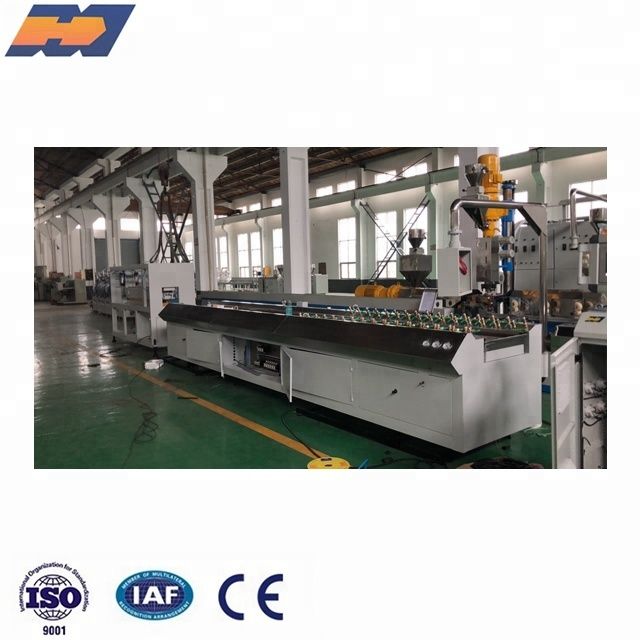 Plastic WPC PVC PP PE and wood profile extrusion making machine production line