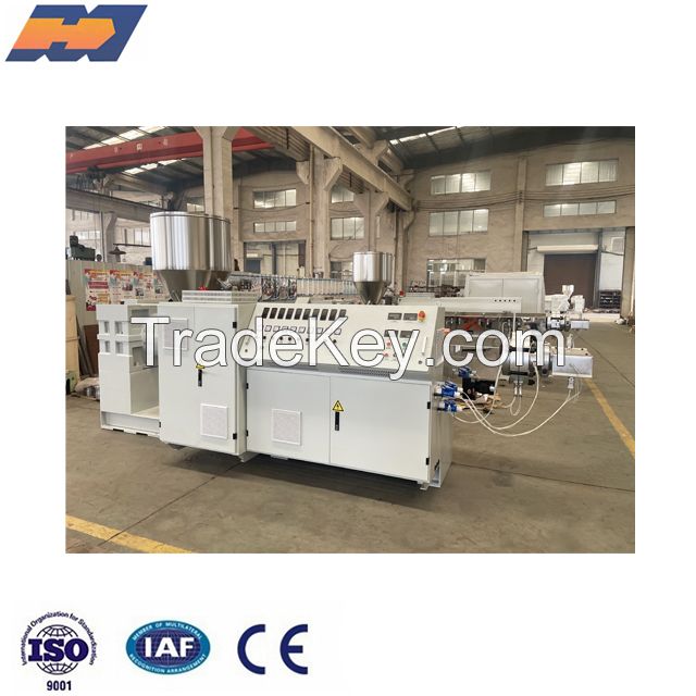 Plastic PS PP PE ABS TPU TPV PPR PEX PERT single screw extruder machine