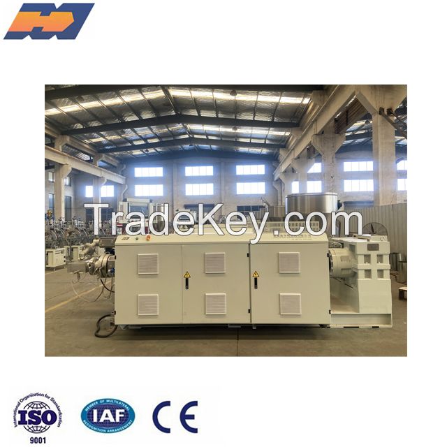 Plastic PS PP PE ABS TPU TPV PPR PEX PERT single screw extruder machine