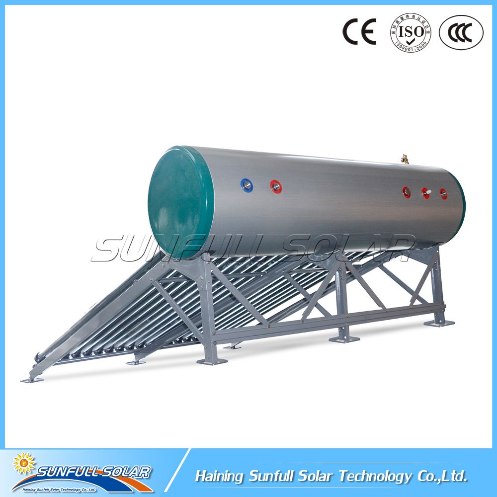 200L Integrate heat pipe pressurized solar water heater