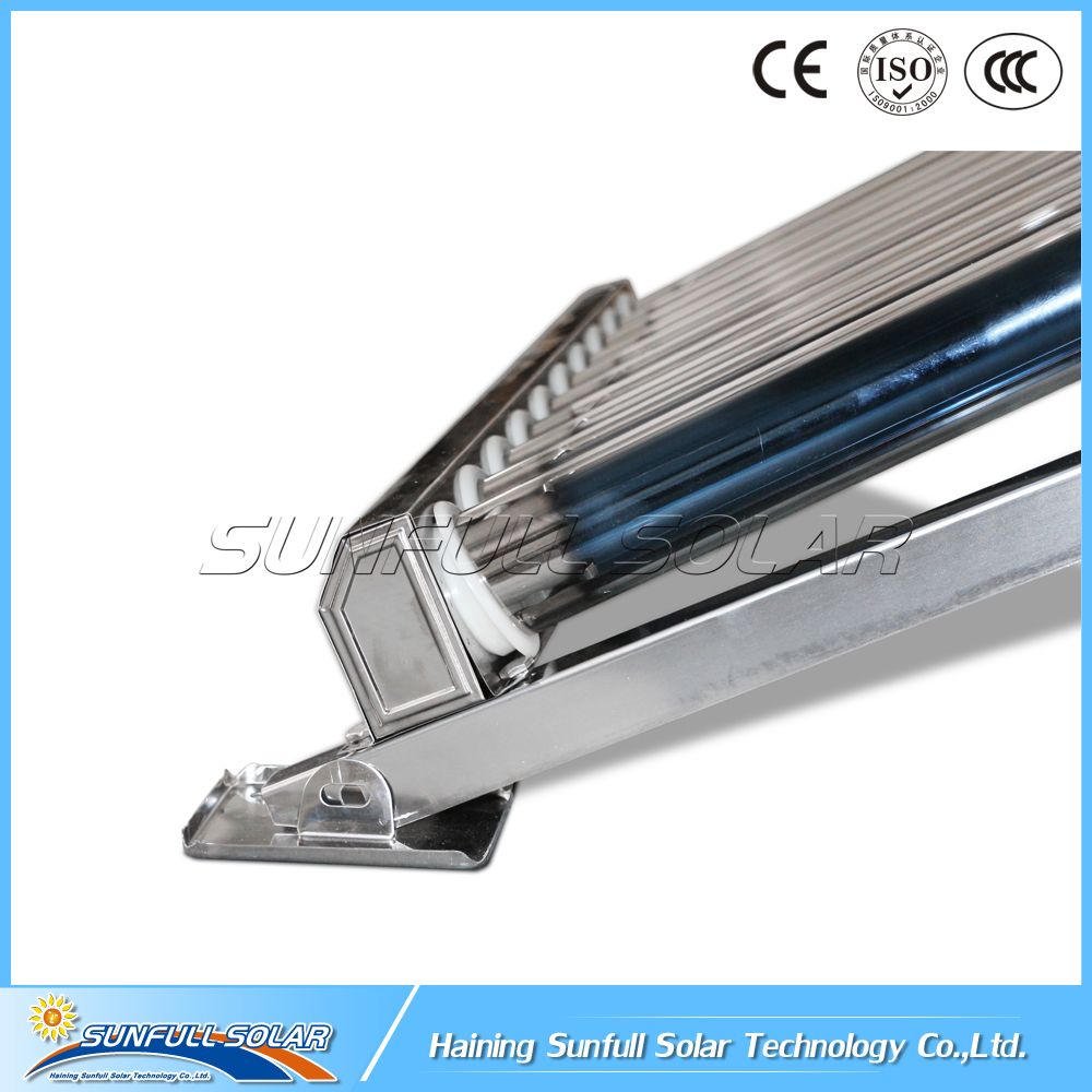 300L Copper coil pressurized stainless steel solar water heater