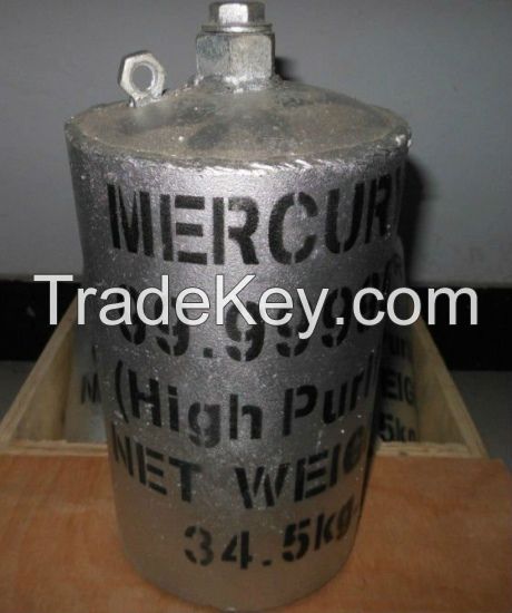 Prime virgin silver liquid mercury for gold mining
