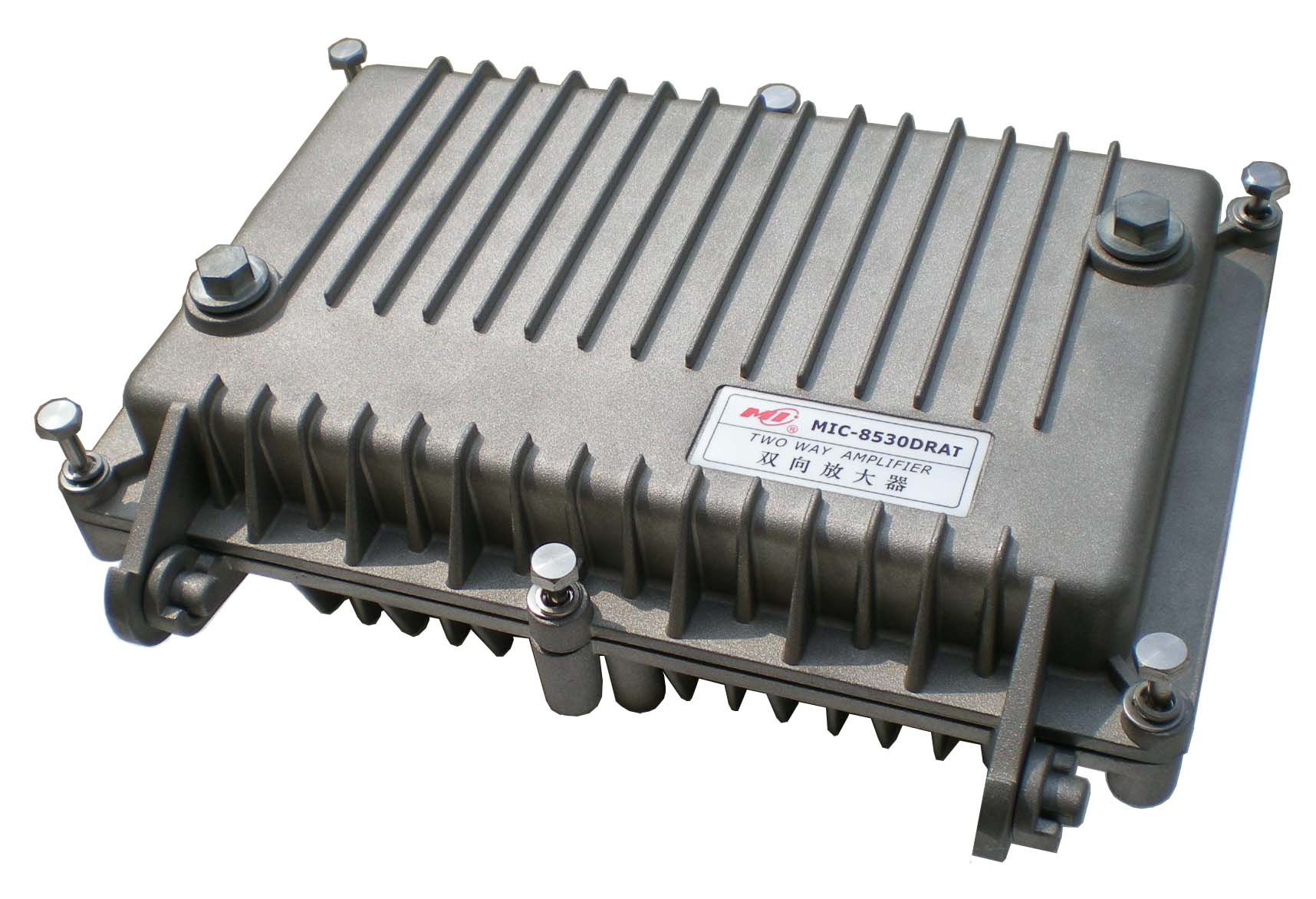 high-gain two-way line extender amplifier