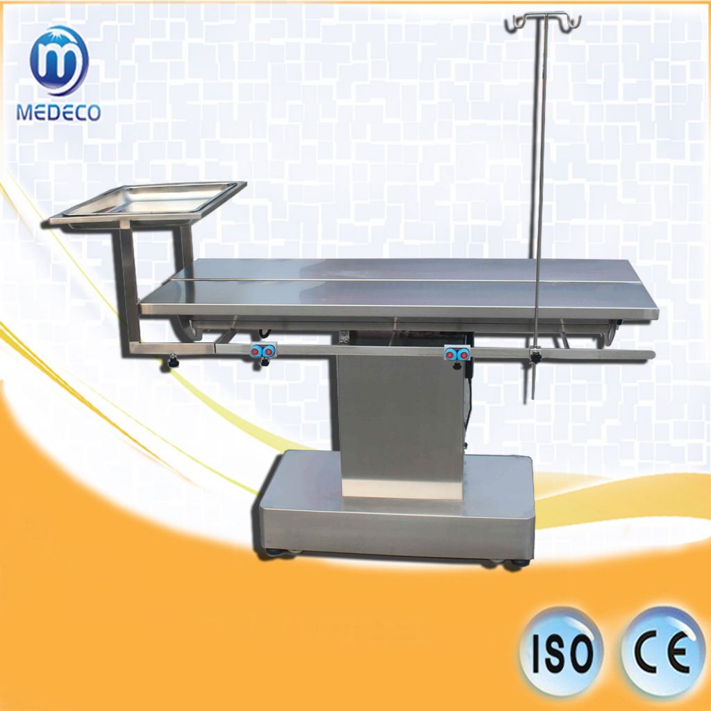 Pet Hospital Stainless Steel Veterinary Surgical Operation Table Me-5