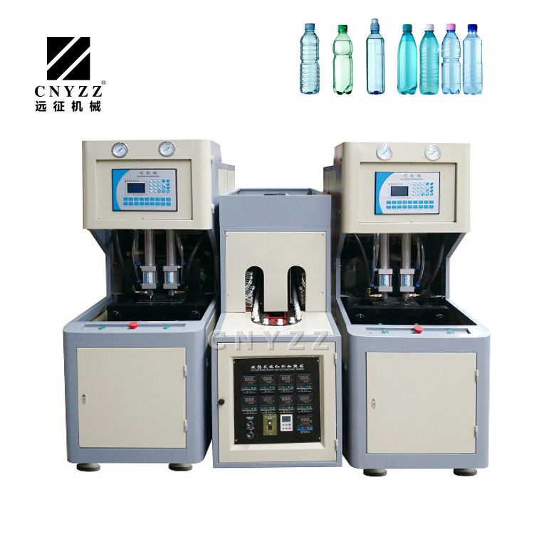 Semi automatic jar blow molding machine