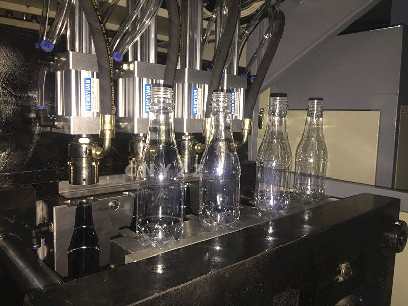 Semi automatic bottle blowing machine