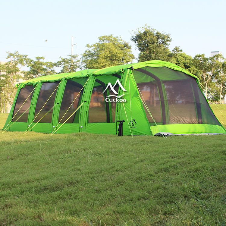 Outdoor Portable Durable Traveling 12 person Inflatable Camping Family Tent
