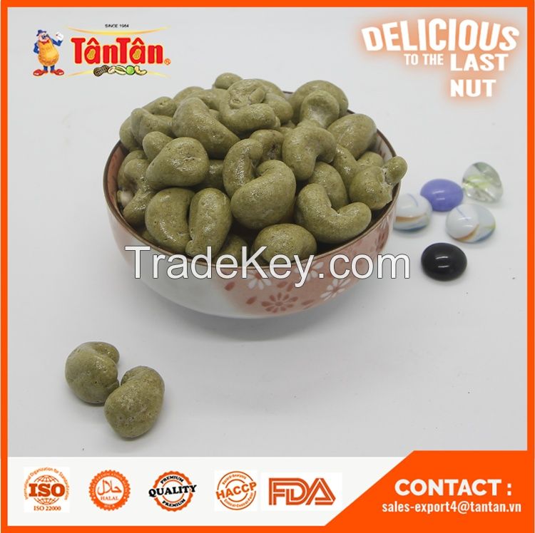 CASHEW NUT with MORINGA Coated - Healthy Products Vietnam Origin