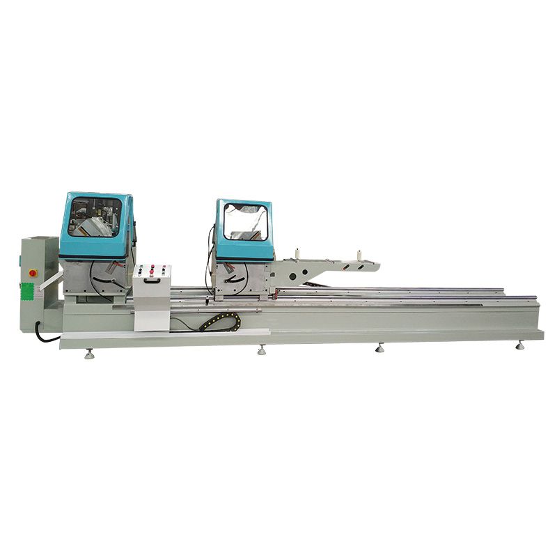 PVC Door Window  Frame  Double Head Precision Cutting Saw Machine