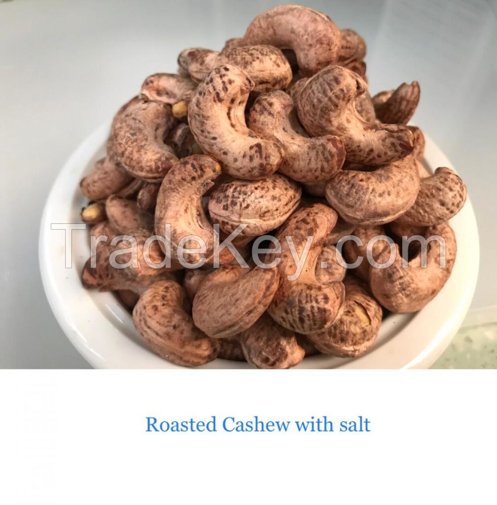 roasted cahsew with salt