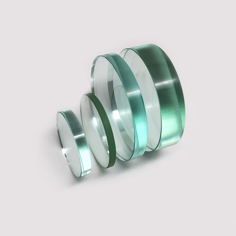 borosilicate circular gauge sight glass customized any thickness of Top