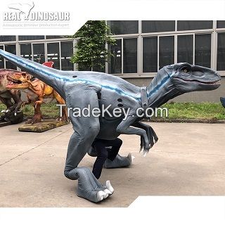 Theme park custom life size adult realistic dinosaur costume