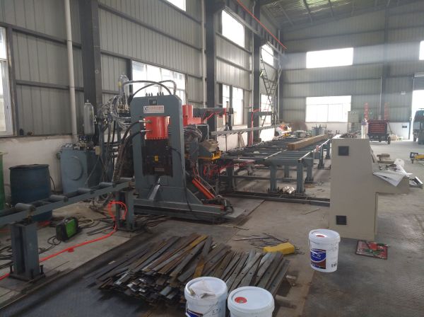CNC CHANNEL STEEL & BAND STEEL PUNCHING & SHEARING LINE