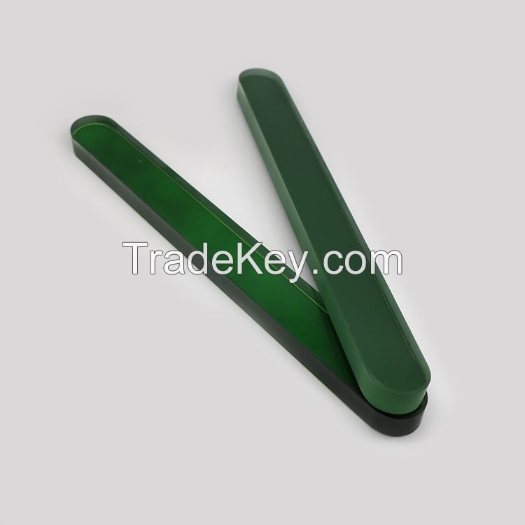 Borosilicate green color gauge sight glass  for tank water