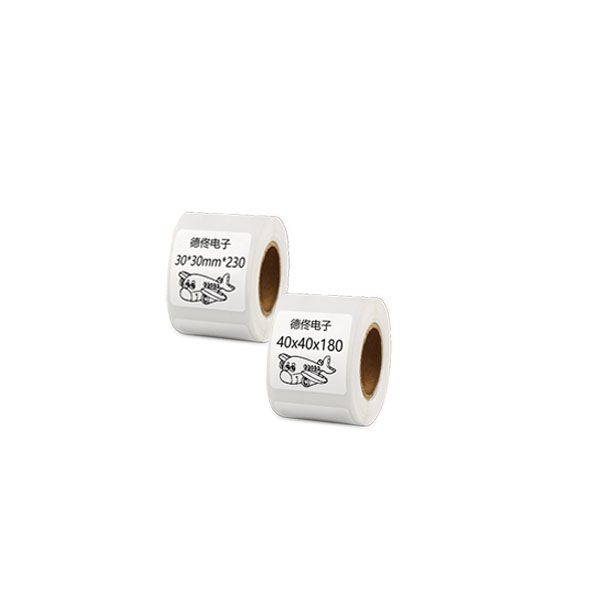 Thermal Paper adhesive sticker Labels Barcode QR Code Label for Thermal Printer DP23S