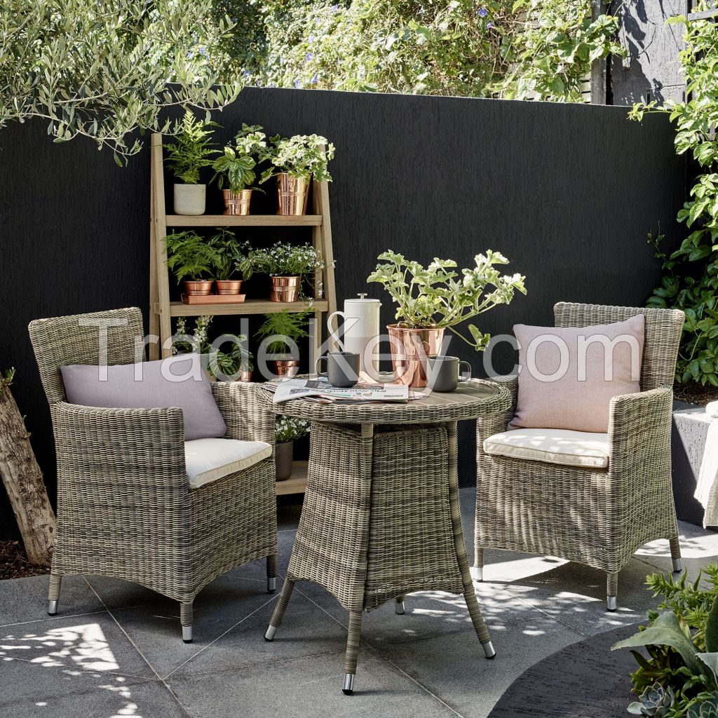 Poly rattan furniture set