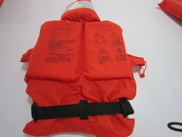 Red blue orange Solas approved marine life jackets life vest for adult child kid