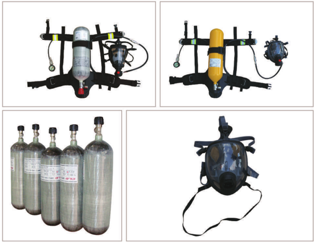  Hot Sale Fire Fighting Air Supply Breathing Apparatus Scba Fire Fighting Emergency Breathing Apparatus 