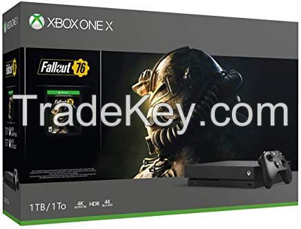 Xbox One X 1TB Console - Fallout 76 Bundle + 2 Controllers