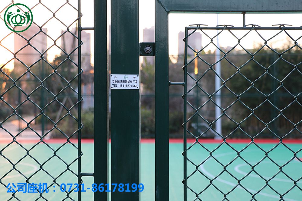 Frame-type fence for sports ground, and square tube frame fence, factory direct sale