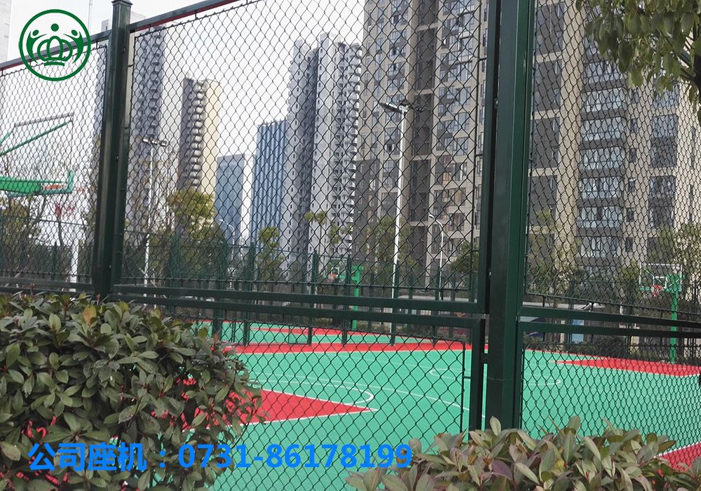 Frame-type fence for sports ground, and square tube frame fence, factory direct sale