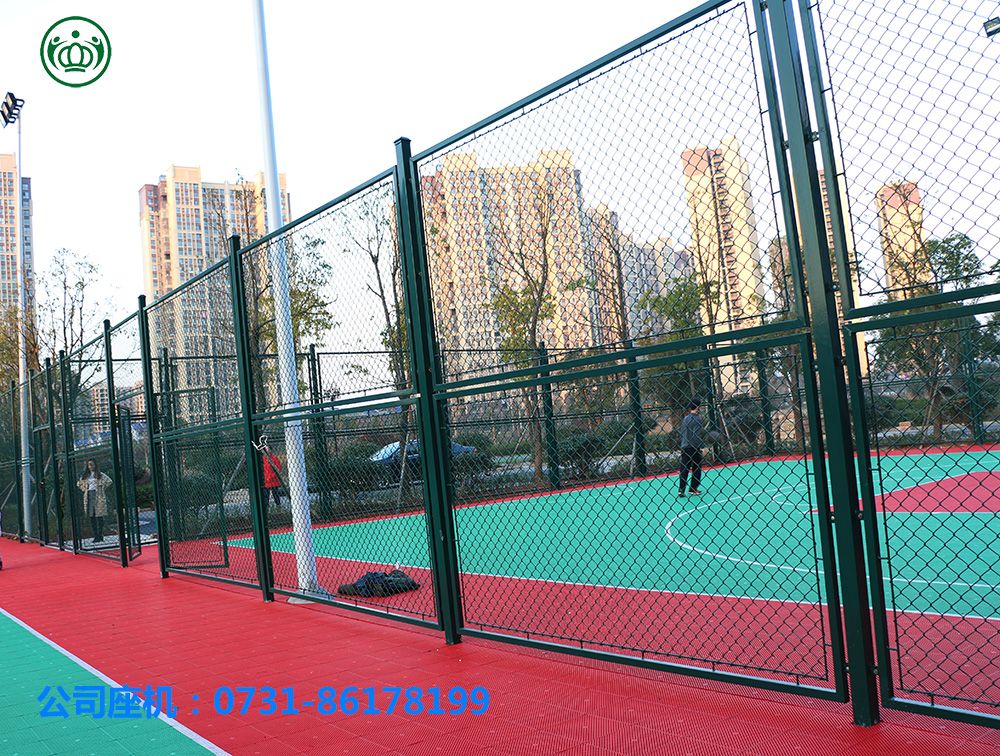 Frame-type fence for sports ground, and square tube frame fence, factory direct sale