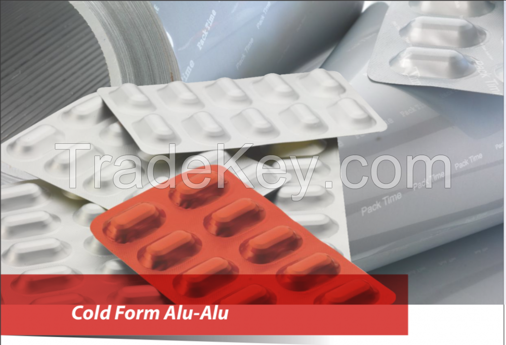 Pharmaceutical Primary Packaging (Cold Form, Blister Lidding foil, Laminates, Child Resistant packaging)