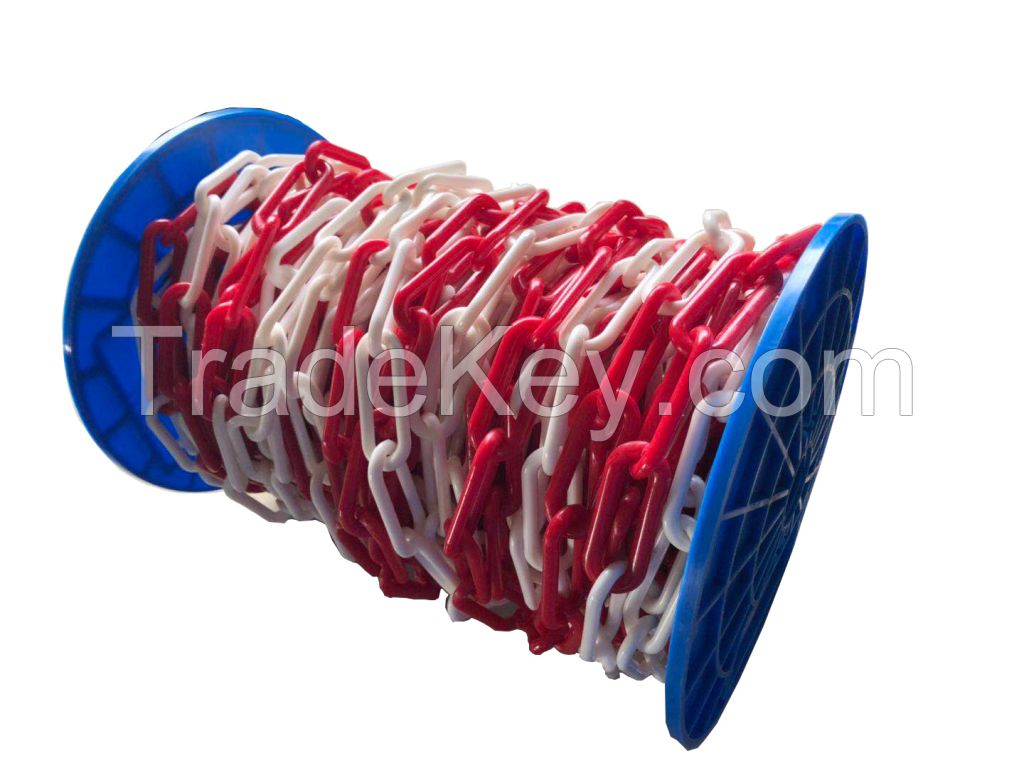 Plastic Chain, Plastic Roller Chain, Plastic Link Chain, HDPE. LDPE, Chains, 6.0mm, 8.0mm, Plastic Chains