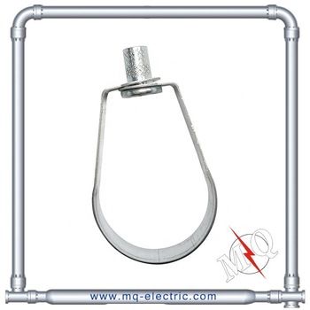 Loop Hanger Galvanized Hinged Pipe Clamp