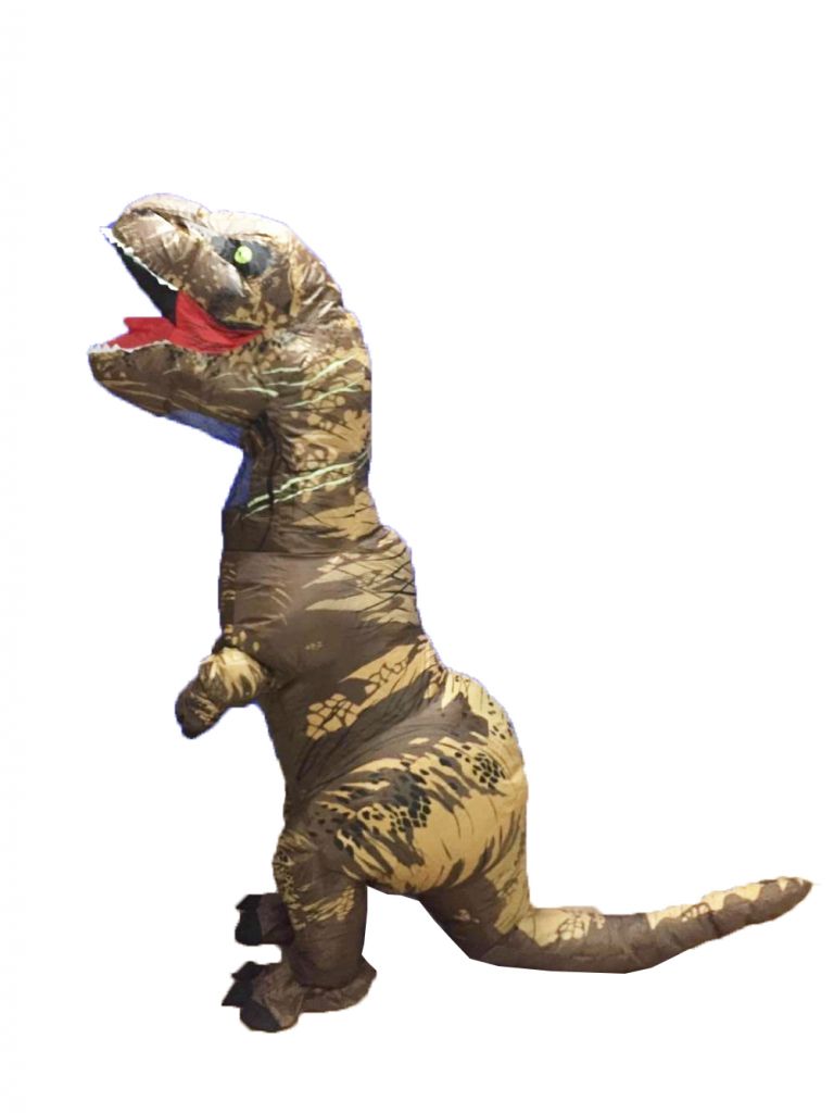 Water Proof Polyester Inflatable Funny Dinosour Costume for Adult