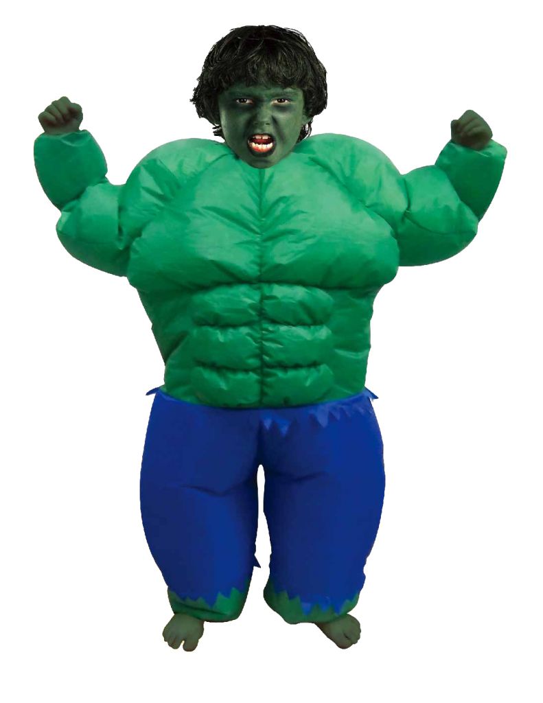 Inflatable Hulk Costume for Kids