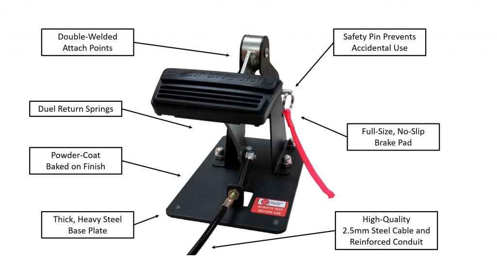 Instructor's Universal Dual Brake