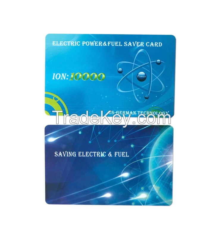 Around 10000cc ion electric power energy saver card, fuel energy saver card