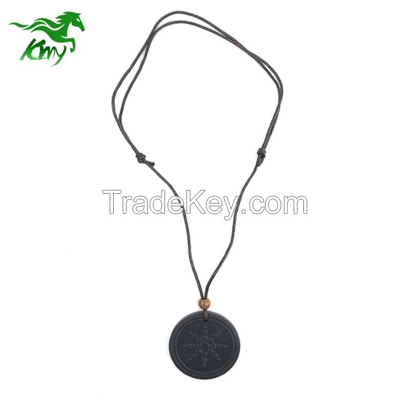 Healthcare scalar quantum energy pendant with negative ion