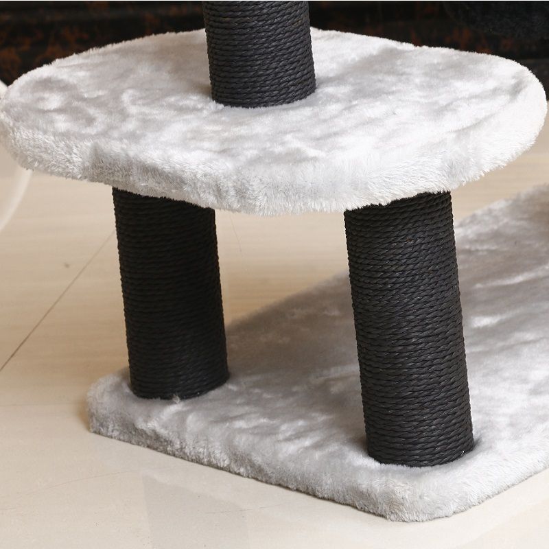 Simple cat condo tree scratcher post