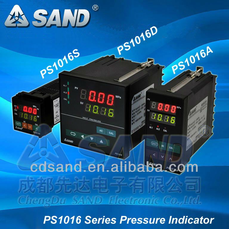 PS1016 melt pressure intelligent indicator match with transducer